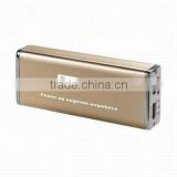 Wholesale portable mini square metal power bank charger, newest power bank products