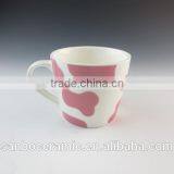 Porcelain Children's Dinnerware Set With Pink Pritning, Dinner Set for 6 People thumbnail-6