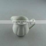 Cheap Wholesale High White Ceramic Milk Jug thumbnail-1