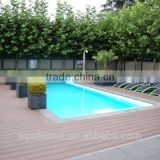 Antiseptic wood plastic composite decking waterproof laminate flooring wpc decking