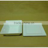 Wholesale China Cheap Stocked White Porcelain Ceramic Soup Bowl With Dish thumbnail-3