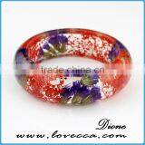 Wholesale Elegant Hand-made Resin Jewelry Real Flowers Bracelet thumbnail-5