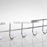 Sliver Metal Wire Plastic Beads 6 Doorback Hook thumbnail-2