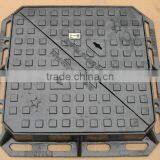 Casting EN124 C250 D400 Ductile Iron Manhole Cover in China thumbnail-1