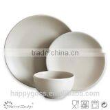 Matt Brown Color Glaze Stoneware Dinner Set Made in China thumbnail-3