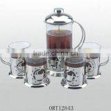 120ml Glass Coffee Mug thumbnail-1