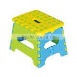 Foldable Plastic Stool in Nice Color,folding Stool,stacking Stool thumbnail-1