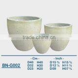 GLAZED CERAMIC OUTDOOR POT BN-G002 thumbnail-1