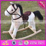 2017 New Design Wooden Toddler Rocking Horse for Sale W16D068 thumbnail-4