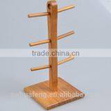 2016 Fashion Bamboo Display Shelf for Cups