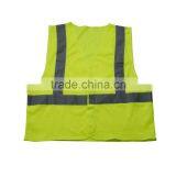 Printed Safety Warning Reflective 100 Polyester Work Vest thumbnail-1