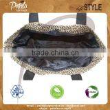 Luxary Handle Jute Tote Bag From India thumbnail-5