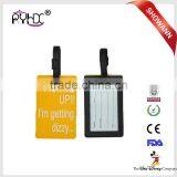 Soft Silicone Travel Suitcase Luggage ID Tag Label thumbnail-1