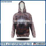 High Quality Sublimated Slim Fit Custom Mens Hoodies Sweatshirts Clothing thumbnail-5