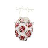 organic baby clothes baby products wholesale baby onesie floral lace romper