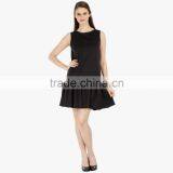 Black Easy Casual Women Summer Dress Custom Made thumbnail-1