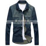 Custom Fashion Streetwear Adults Denim Shirts thumbnail-4