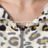 Polar Fleece Fashion Women Sleepwear Wholesale Leopard Sexy Adult Onesie thumbnail-6