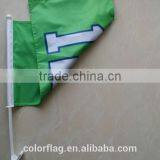 Printed Sides Car Flag thumbnail-1