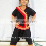 Thai Hmong Children's Clothing Outfit Cotton Aladdin Fisherman Pants thumbnail-1