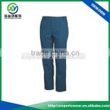 OEM service UV protection plaid tech style golf pants