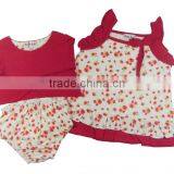 Baby Clothes, Baby Girl Dress Set, Girl Kids Cotton Set thumbnail-2