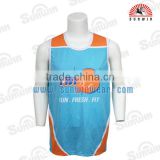 Factory Price 100% Polyester Reversible Sublimated Singlets