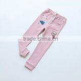 Wholesale Cute Elastic Kids Grey Leggings Cotton Hot Sell thumbnail-3
