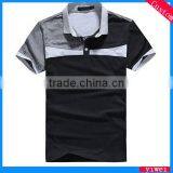 2014 Fashion Style Color Combination Polo Shirt Cotton for Men thumbnail-1