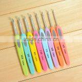 2016 NEW High Quality 8PCS Sofe Plastic Crochet Hooks/Knitting Needles thumbnail-1