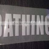 Silver Grey Reflective Heat Transfer T-shirt Logo thumbnail-3