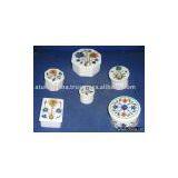 Marble Inlay Boxes (2716) thumbnail-1