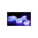 Hot Sale Lighitng Two Seats LED Sofa thumbnail-1