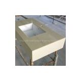 modified acrylic solid surface artificial stone vanity top