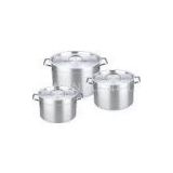 6 Piece Outdoor Travel Cooking Aluminum Cookware Pot Set