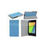 Shock Resistant Blue Google Nexus Tablet Cover With Folding Design thumbnail-1