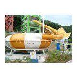 kids / Children space boat Swimming Pool Water Slide for holiday resort