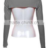 Black Muslim Shawl Subcoat/lirg Women Long Sleeve Sun Block Muslim Shawl t Shirt Tee/ Stretchy Muslim Bodysuit