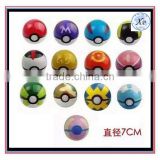 7cm inventory Classic Anime Pikachu kid various colors pokeball toy with doll