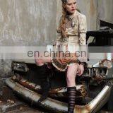 Steampunk Style Puffed Short Skirt by RQBL thumbnail-6