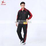 2017 Customise Black Top Design Tracksuit Sport Fashion Latest Basketball Tracksuit Set thumbnail-1