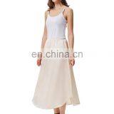 Kate Kasin Women's 35" Comfortable Champagne Satin Waist Slip Half Slip Undergarment KK000264-2 thumbnail-2