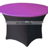 Round Lycra Spandex 8ft Banquet Table Cover thumbnail-2