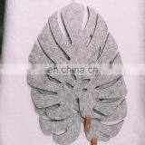 5mm Thickness Green Leaf Felt Placemat thumbnail-5