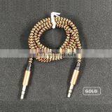 AUX Audio Cable 3.5mm Male to Male Recording Cable 1m Audio Cable Jack thumbnail-5