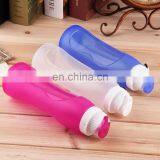 2019 New Fitness 500ML Collapsible Foldable Silicone Drink Sports Mineral Water Bottle Camping Travel my Plastic Bicycle Bottle thumbnail-2