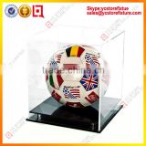 Nice acrylic football display stands case