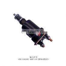 3182082 318-2082 Excavator Solenoid Valve Electric Parts Diesel Engine Magnetic Switch 24V thumbnail-2