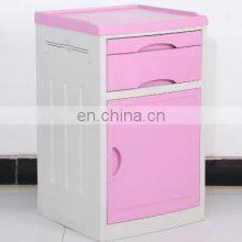 Good Quality Hospital Furniture ABS Bedside Locker Bedside Cabinet With Casters thumbnail-5