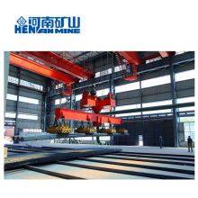 QL 5+5t 10+10t Double Beam Magnetic Overhead Crane With Lifting Beam for Steel Plate thumbnail-3